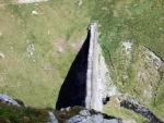 Close up of Keppel Cove Dam wall.