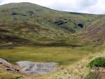 Former dam in Sticks Gill valley.