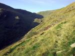 Nan Bield Pass, the lowest point on the skyline.