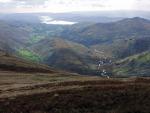 Troutbeck Tongue below. Windermere in the distance.