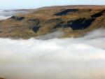 close up of Mallerstang Edge.