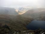 Distant Langstrath in the sun.
