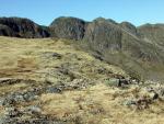 Mickledore from Great Knott.