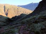 Below Pike o' Blisco , Descent to Oxendale.