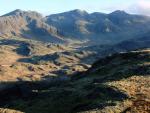 Scafells from Border End.