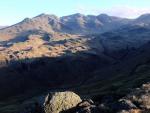 Scafells from Border End.