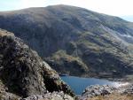 Coniston Old Man across Goat's Water.