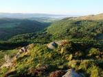 From the top of Pen looking down the Duddon Valley to the estuary.