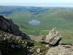 Leaving Scafell  for Burnmoor Tarn.