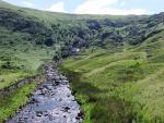 Looking back up Swindale Beck to the Forces.
