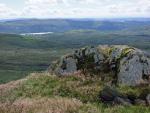 Coniston Water in the distance from Lag Bank.