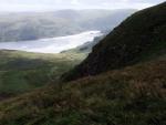 Haweswater below. Whelter Crags on the right.