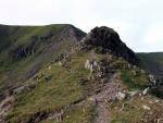 Looking back to Swirral Edge.