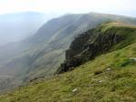 Looking along the ridge towards Nethermost Pike.
