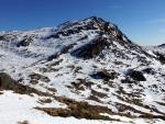 Bowfell from Yeastyrigg Crags.
