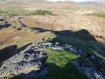 Looking back down Hartley Crag ridge.