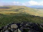 Looking across Sergeant Crag in mid picture to Redgill Head in the distance.