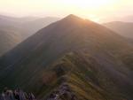 On Swirral Edge heading for Catstycam.