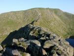 Helvellyn from Striding Edge.