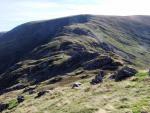 Looking back to Harter Fell and Nan Bield Pass.