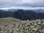 Great Gable from Scafell Pike.