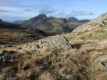 Great Gable and Pillar from Combe Head.