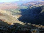 Looking down into the Combe from Comb Head.
