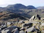 Great End and Lingmell in the distance.