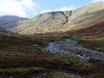Looking back up Langstrath Beck.
