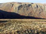 Nab Crags across Wythburn Dale.