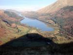 Steel Fell shadow almost reaching to Thirlmere.