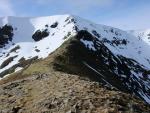 Looking back to Swirral Edge.