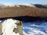 Birkhouse Moor across Grisedale.