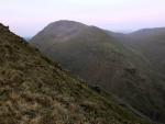 Red Screes from Rough Crag/Caudale Edge.