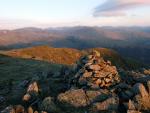 From Caudale Head. The sun is now on Rough Crag/Caudale Edge.