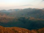 Looking west from Caudale Head.