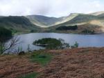 Looking across Haweswater to Riggindale.