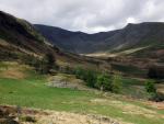 Looking up Riggindale. Kidsty Pike on the right.