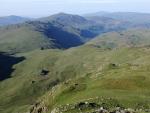 Looking back down the ridge from Yeastyrigg Crags.