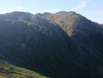 Looking across to Rest Gill below Crinkle Crags.