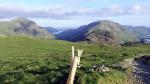 A glimpse of Ennerdale Water in the distance.