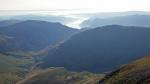 Ullswater in the distance. From Catstycam.