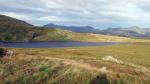 Heading for the ridge across Blea Tarn that will take me up to Low Saddle.