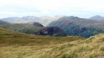 Sergeant's Crag and Eagle Crag from Low Saddle.