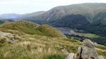Following the ridge down Wythburn Fell.