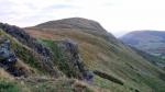 Looking back to High House Bank and the deer have vanished over the ridge.