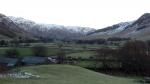 Above Stool End Farm looking back down Great Langdale.