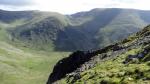Looking across to Nan Bield Pass.