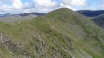 Looking back from Yoke to Ill Bell.