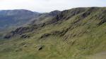 Looking across Nethermost Cove to Nethermost Pike E. ridge with Dollywagon Pike E. ridge beyond.